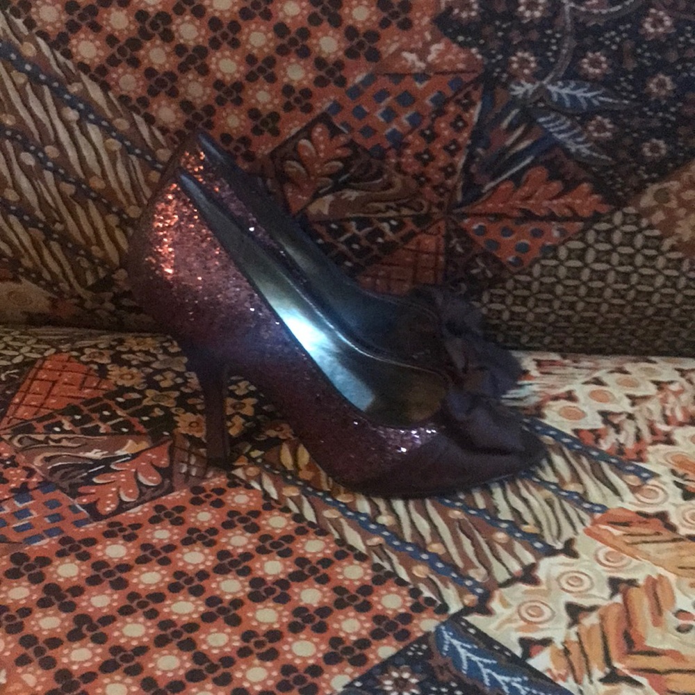 Worn once Mina peep toe heels